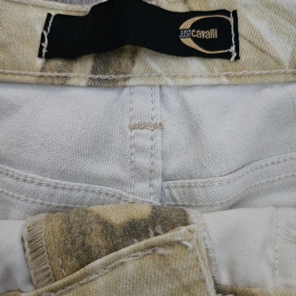 Just Cavalli Palm Tree jeans Y2K/Vintage - Picture 6 of 8